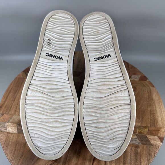 S Vionic Splendid Midi Slip-On Sneakers in Natural Snake Size 9 Women's Comfort - Picture 6 of 8